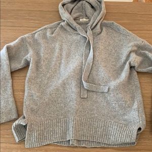 Incredibly soft, oversized, hooded sweater.